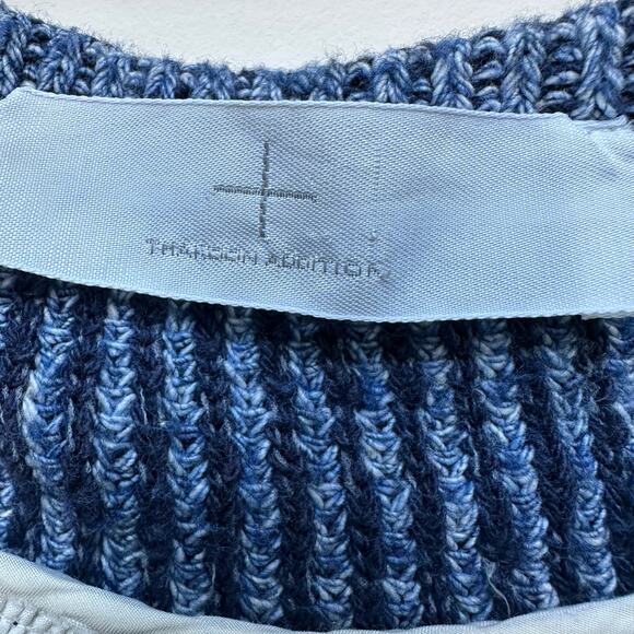 Thakoon Addiction Blue and White Eyelet Mini Dress / Tunic Size 8 - Picture 2 of 10